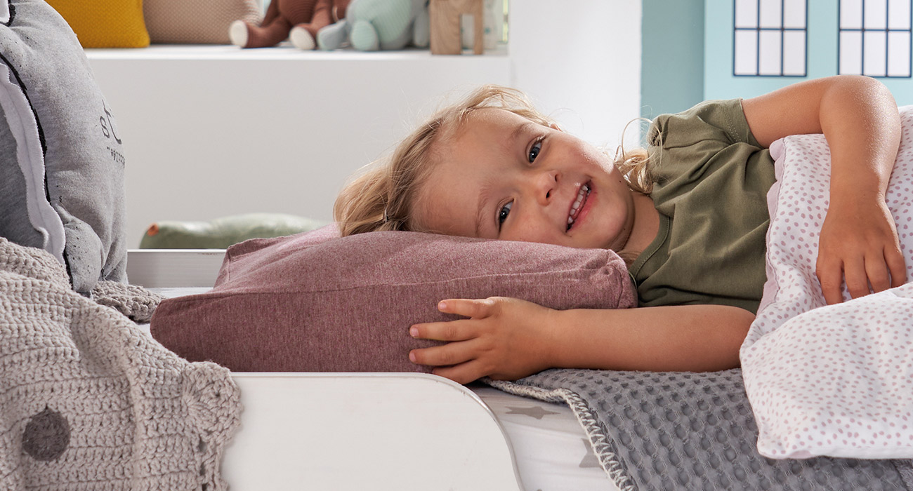 Das Kinderkopfkissen von Theraline