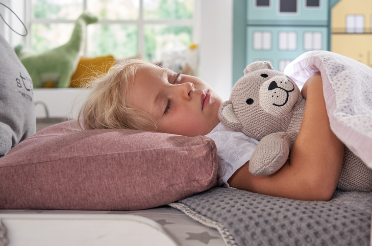 Das Kinderkopfkissen von Theraline