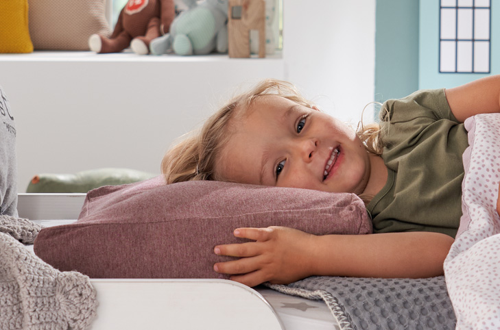 Das Kinderkopfkissen von Theraline